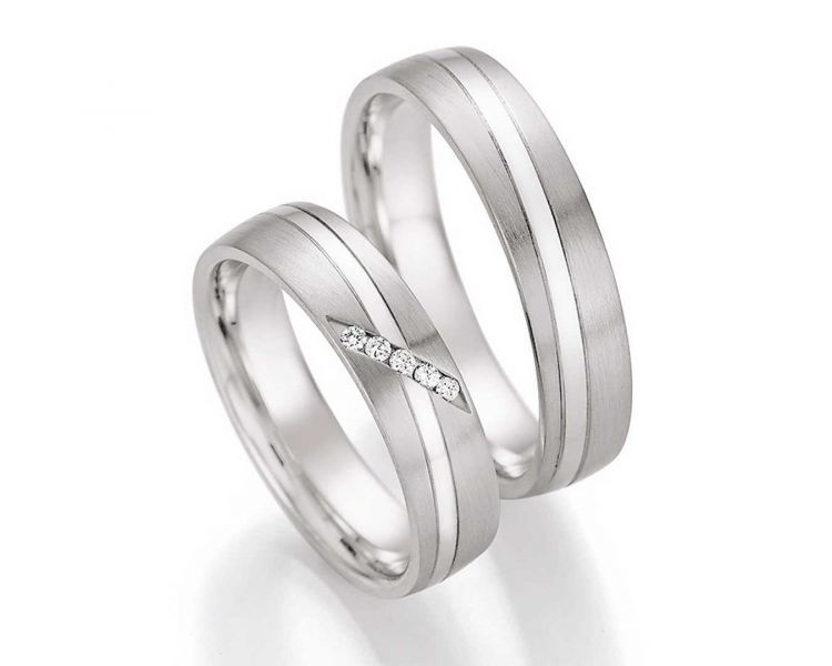 Preview: Trauringe Silber 55-30030-30040